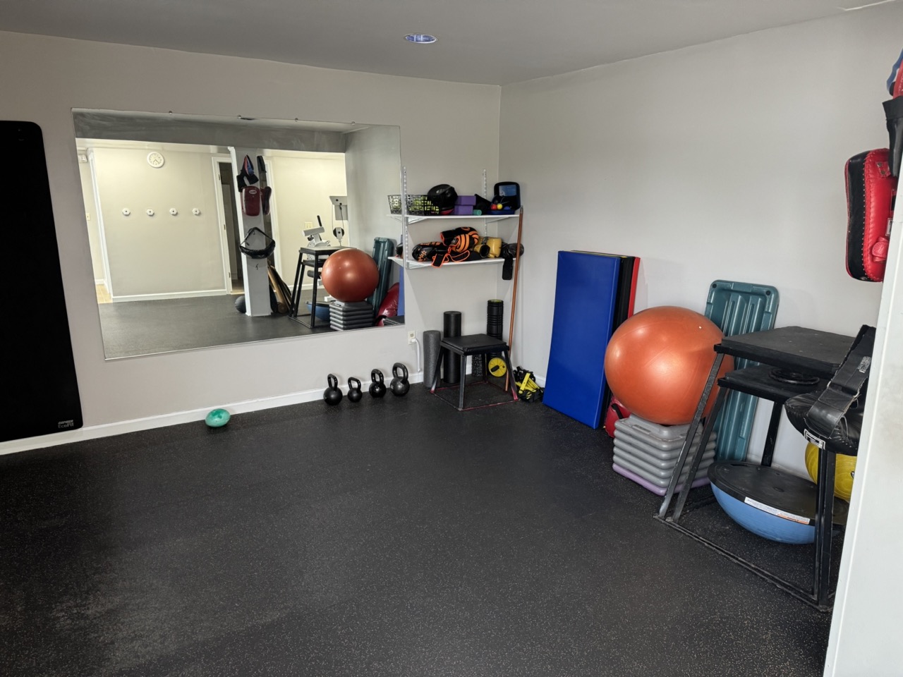 Personal training session at Live Your Way Thin – Danbury CT